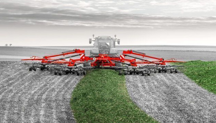 4-Rotor Side Swath Rakes Star
