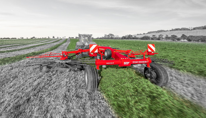 2-Rotor Central Swath Rakes Star