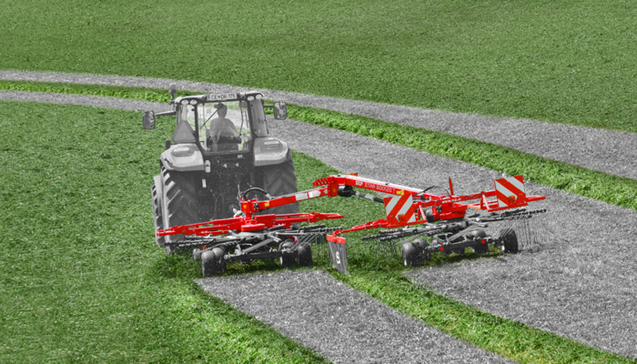 2-Rotor Side Swath Rakes Star